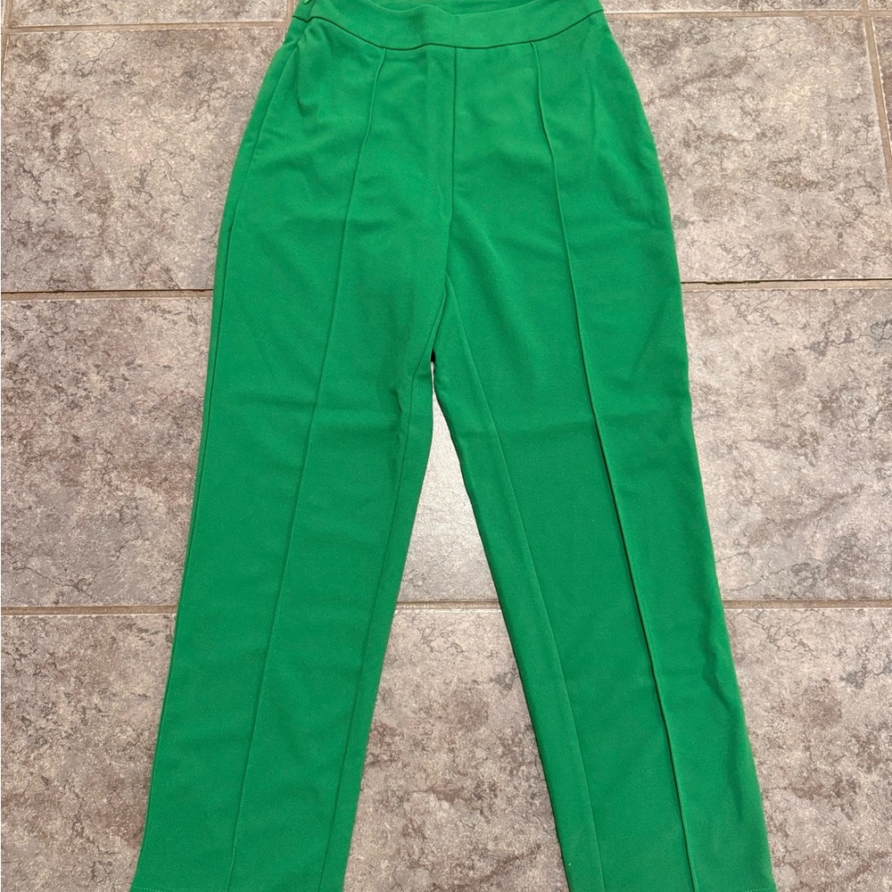 SHEIN Vibrant Green Women's Trousers